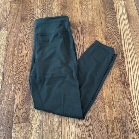 Sweaty Betty Women’s Dark Green 7/8 Length Leggings Size Small
